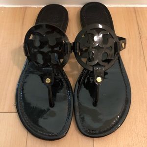 Tory Burch sandals, black size 10